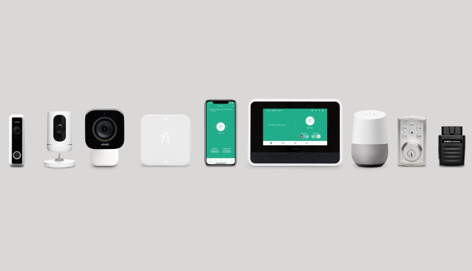 Vivint home security product line in Manchester
